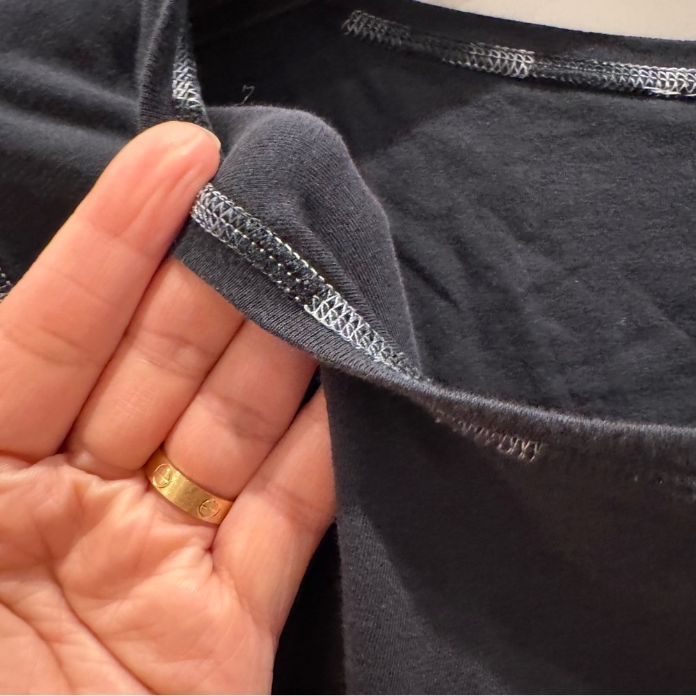 Lululemon Athletica Dark Gray Long Sleeve Tee​​​ - Picture 6 of 7